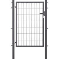 GARDEN N MORE Zauneinzeltür "Einzeltor Excellent" 143 cm hoch, anthrazit von Garden 'n' More