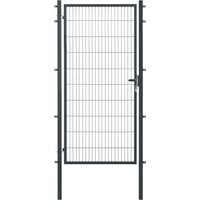 GARDEN N MORE Zauneinzeltür "Einzeltor Premium" 203 cm hoch, anthrazit von Garden 'n' More