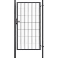 GARDEN N MORE Zauneinzeltür "Einzeltor Standard" 175 cm hoch, anthrazit von Garden 'n' More