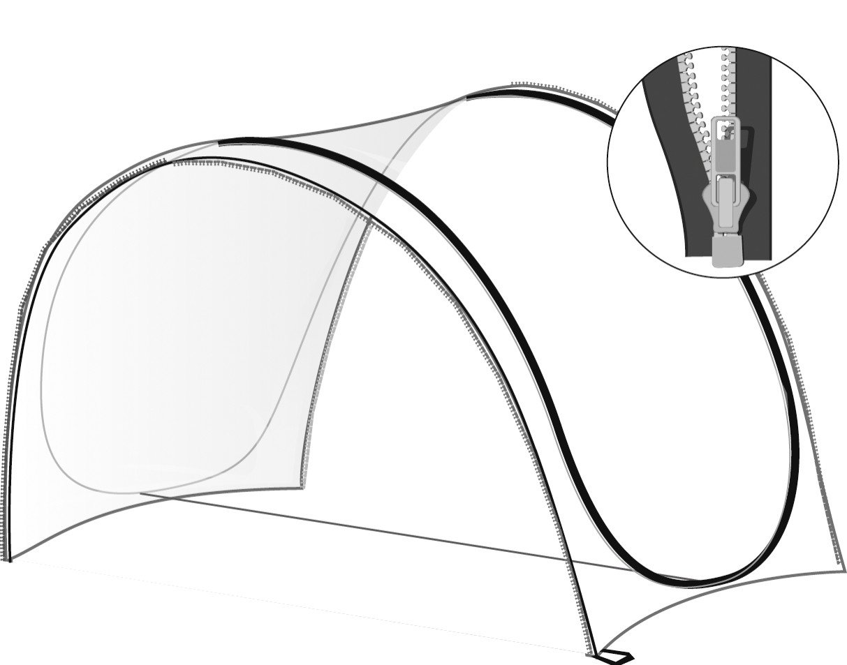 Gardenguard Verlängerung für Frühbeettunnel 110 cm von GardenGuard