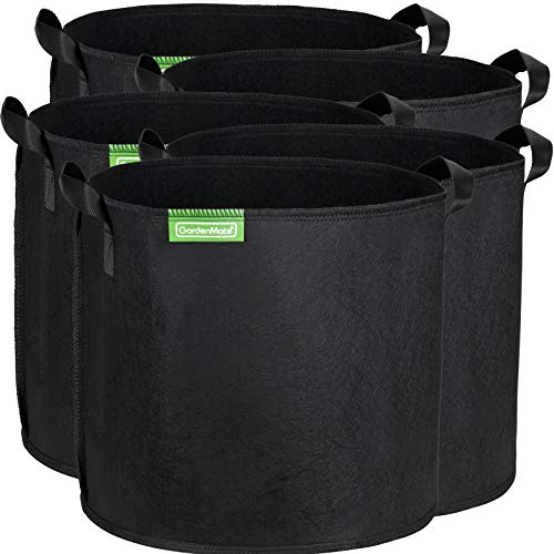 GardenMate 5X 30L Pflanzsack aus Vliesstoff Ø35.6cm Höhe 30.5cm - Blackline GardenMate 5X 30L Pflanzsack aus Vliesstoff Ø35.6cm Höhe 30.5cm - Blackline von GardenMate