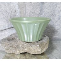 Vintage Econo-Line Floraline Grüne Glasur Übertopf von GardenSpring
