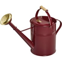 Gießkanne British Can Classic 9 Liter Dunkelrot No. 2105 von GardenToolBrothers