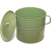 Topf Komposter 15 Liter Farbe Blassgrün Mit Deckel No. 2149 von GardenToolBrothers