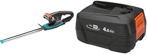 Akku-Heckenschere EasyCut 40/18V P4A Solo + System Akku P4A PBA 18V/72 4,0 Ah von Gardena