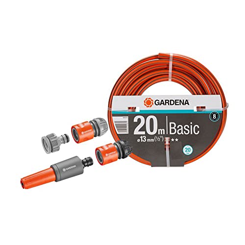 Basic Schlauchset 13 mm (1/2 Zoll) (20 m) GARDENA von Gardena