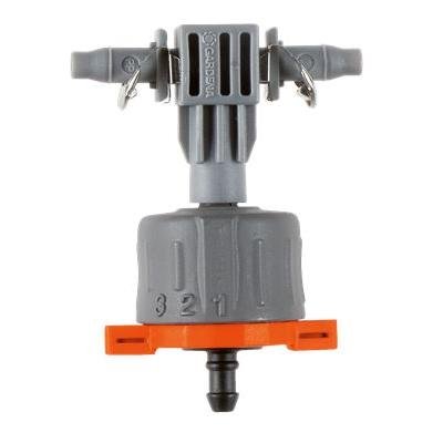 Inline-Tropfer, verstellbar, Druckregler, 5 Stück von Gardena