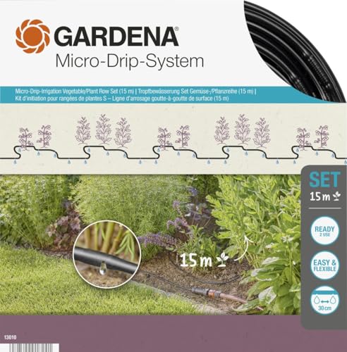 Gardena Pflanzreihen-13010-32 Schwarz One Size von Gardena