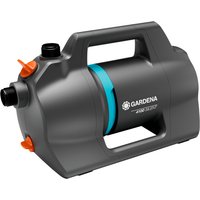 GARDENA Gartenpumpe »4100 Silent«, Fördermenge: 4100 l/h, 3,6 bar - grau | tuerkis GARDENA Gartenpumpe »4100 Silent«, Fördermenge: 4100 l/h, 3,6 bar - grau | tuerkis von Gardena