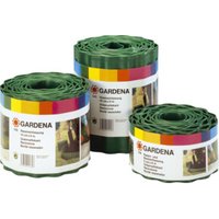 GARDENA Raseneinfassung, grün, Rolle 15 cm hoch, 9 m lang von Gardena