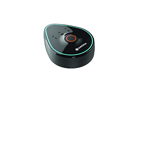 Gardena Steuerteil 9 V Bluetooth: Steuereinheit zur automatischen und zuverlässigen Bewässerung, über Bluetooth-App konfigurierbar, kabellos (01287-20) schwarz;grau;türkis;orange von Gardena