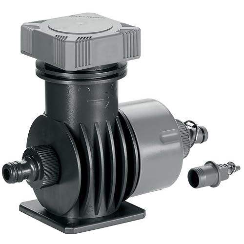 Gardena Micro-Drip-System Basisgerät 2000: Grundgerät zur Druckreduzierung, Wasserdurchfluss ca. 2.000 l/h, Quick & Easy-Verbindungstechnik (1354-20) von Gardena