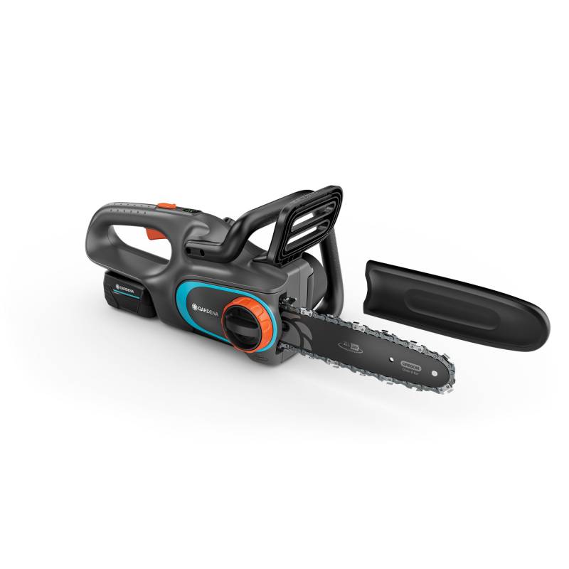 Gardena Akku-Kettensäge 'PowerSaw 250/18 V Ready-To-Use' mit Akku und Ladegerät von Gardena