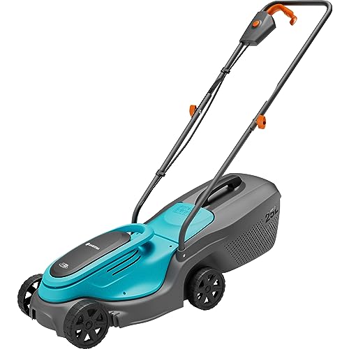 Gardena Akku-Rasenmäher PowerMax 30/18V P4A ohne Akku: 30 cm Schnittbreite, 35 bis 65 mm Schnitthöhe, 25 l Fangvolumen, ergonomischer Griff, klappbares Gestänge, bürstenloser Motor (14630-55) von Gardena