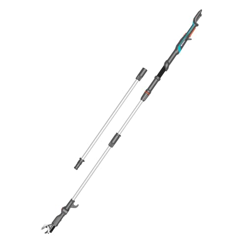 Gardena Akku-Teleskop-Baumschere HighCut 360/18V P4A ohne Akku: Astschere mit Teleskopstiel für Zweige in bis zu 5 m Höhe,schwenkbarer Schneidkopf, ergonomischer Griff, LED-Anzeige (14776-55) Gardena Akku-Teleskop-Baumschere HighCut 360/18V P4A ohne Akku: Astschere mit Teleskopstiel für Zweige in bis zu 5 m Höhe,schwenkbarer Schneidkopf, ergonomischer Griff, LED-Anzeige (14776-55) von Gardena