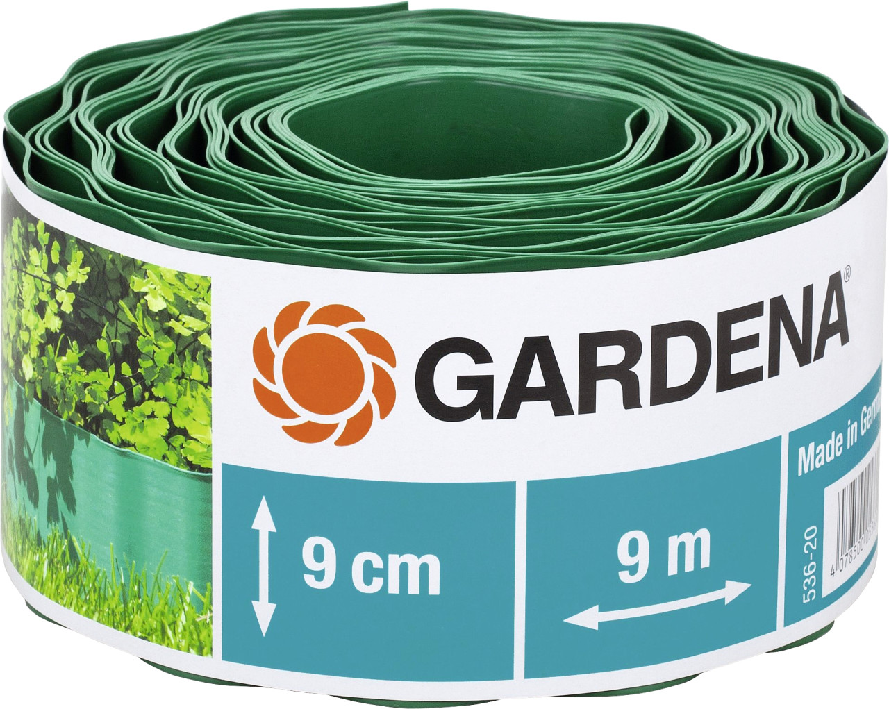 Gardena Beeteinfassung grün 9 m x 9 cm von Gardena