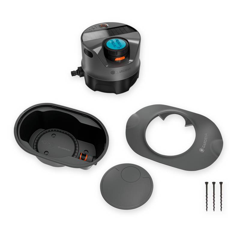 Gardena Bewässerungssystem 'AquaPrecise' 3/4'' solarbetrieben 320 m² von Gardena