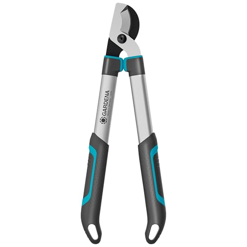 Gardena EasyCut S, Bypass-Astschere für frisches Holz bis 45 mm, präzisionsgeschliffene Klingen, PowerCoating für saubere Schnitte, ergonomisches Design, 900 g leicht (12030-20) von Gardena