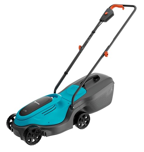 Gardena EasyMax 30/18V Ready-to-Use Set Akku-Rasenmäher, 30 cm Schnittbreite, inkl. Power for All-Akku, kompakt und wendig, ideal für kleine Gärten (14629-20) von Gardena