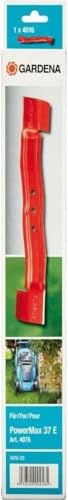 Gardena Ersatzmesser: Rasenmäher-Messer für Elektro-Rasenmäher PowerMax 37 E, DuraEdge doppelgehärtetes Messer mit Präzisionsschliff (4016-20) von Gardena