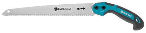 Gardena Gartensäge 300 P: Rostgeschützte Handsäge für Holz, Präzisionszahnung für glatten Schnitt, mit Aufhängöse und Schneidschutz (8745-20) von Gardena