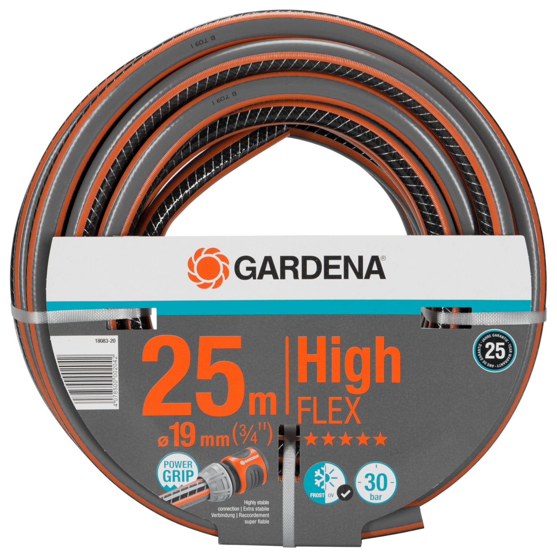 Gardena Gartenschlauch 'Comfort HighFlex' Ø 19 mm (3/4") 25 m von Gardena