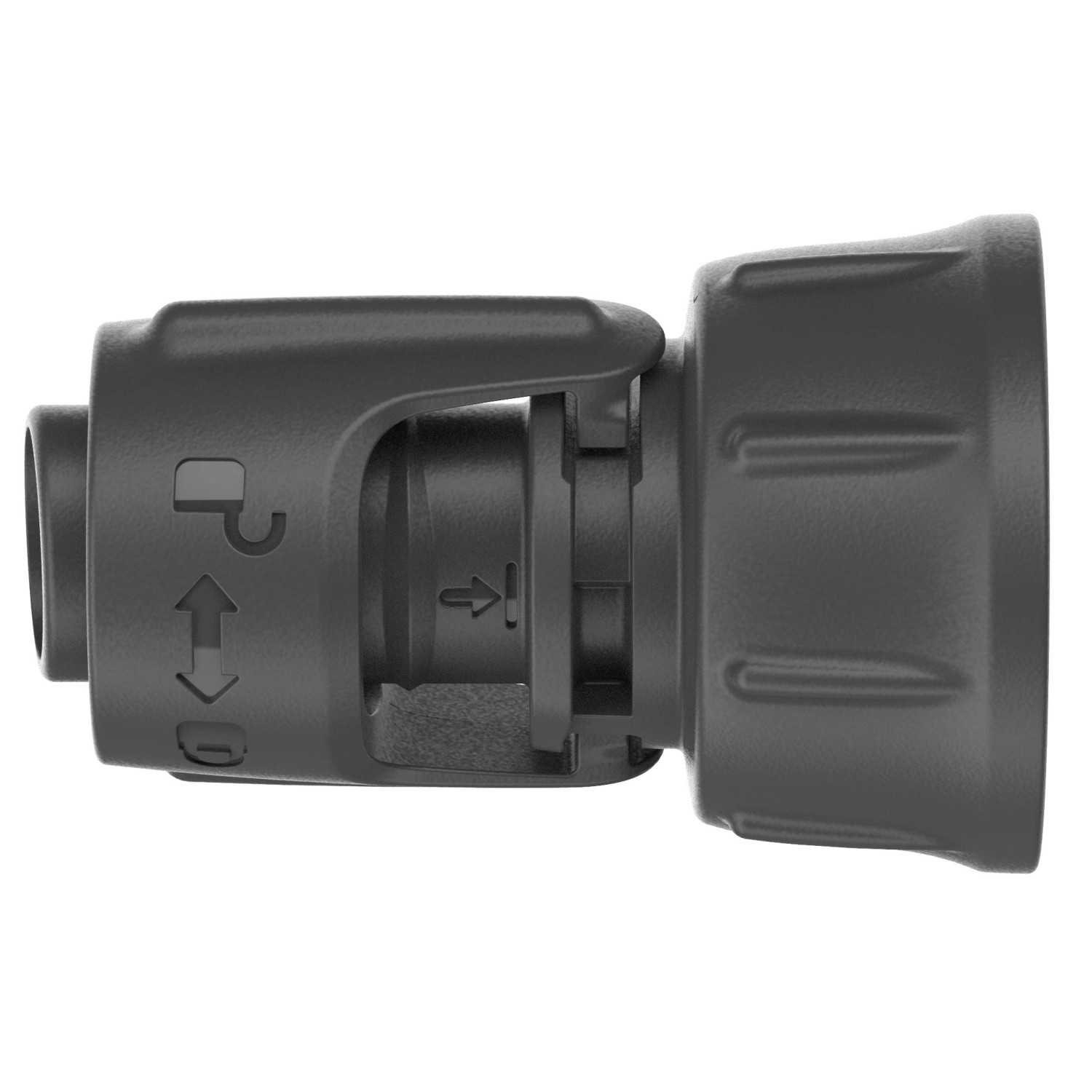 Gardena Hahn-Anschluss 13 mm (1/2 Zoll) - 3/4 Zoll Startkomponente ins Micro-Drip-System von Gardena