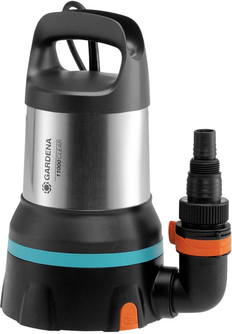 Gardena Klarwasser Tauchpumpe 11000 l/h 7 m 450 Watt Aquasensor von Gardena