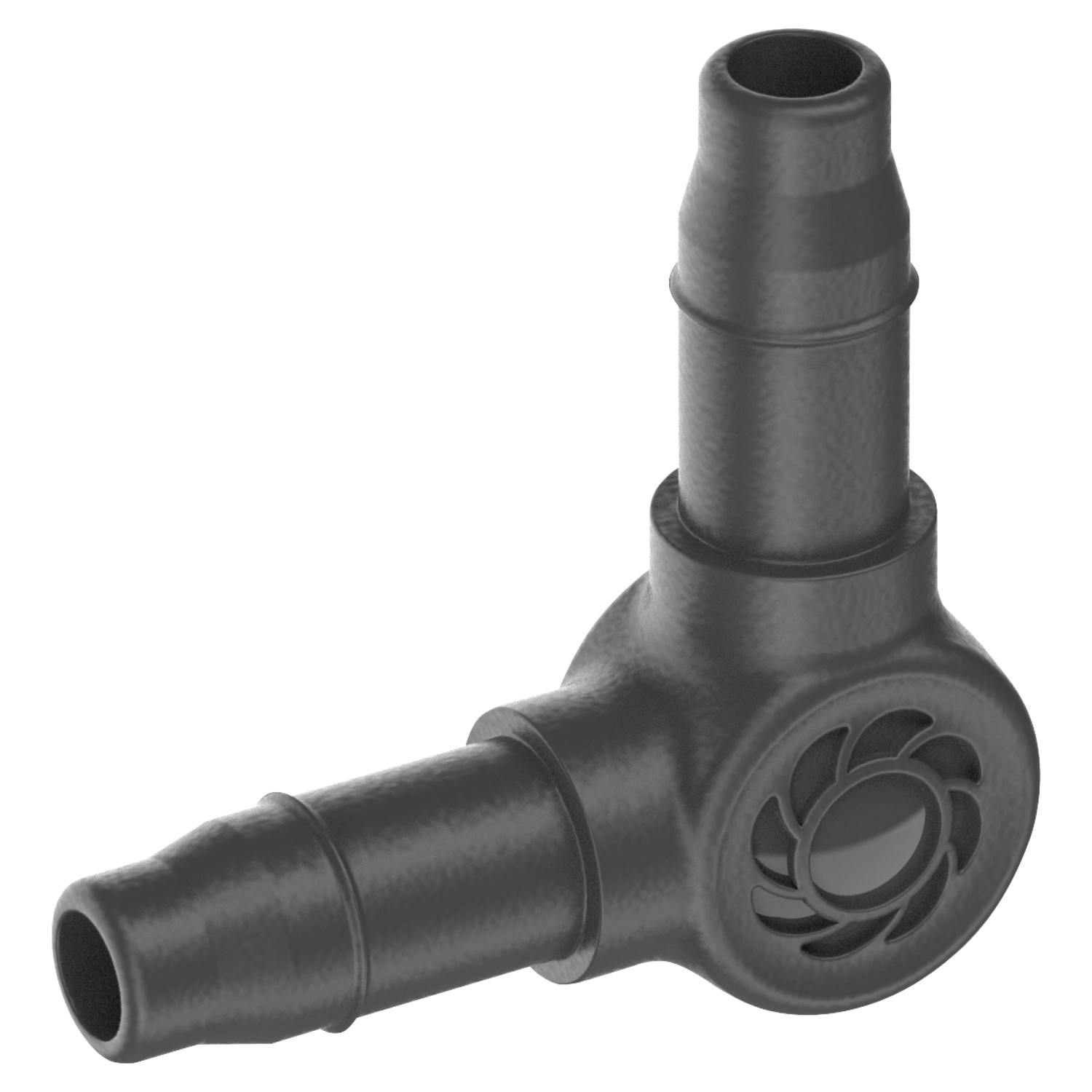 Gardena L-Stück 4,6 mm (3/16 Zoll) für Verteiler.- oder Tropfrohre 10 Stück von Gardena
