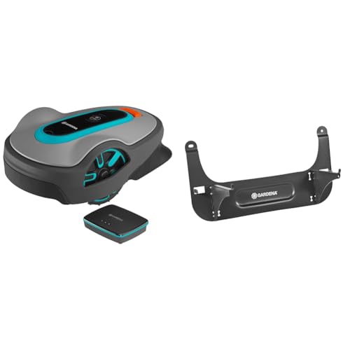 Gardena Mähroboter smart SILENO Life 750 m² Set & Wandhalterung: Wandhalter für alle für SILENO-Modelle minimo + City + Life von Gardena