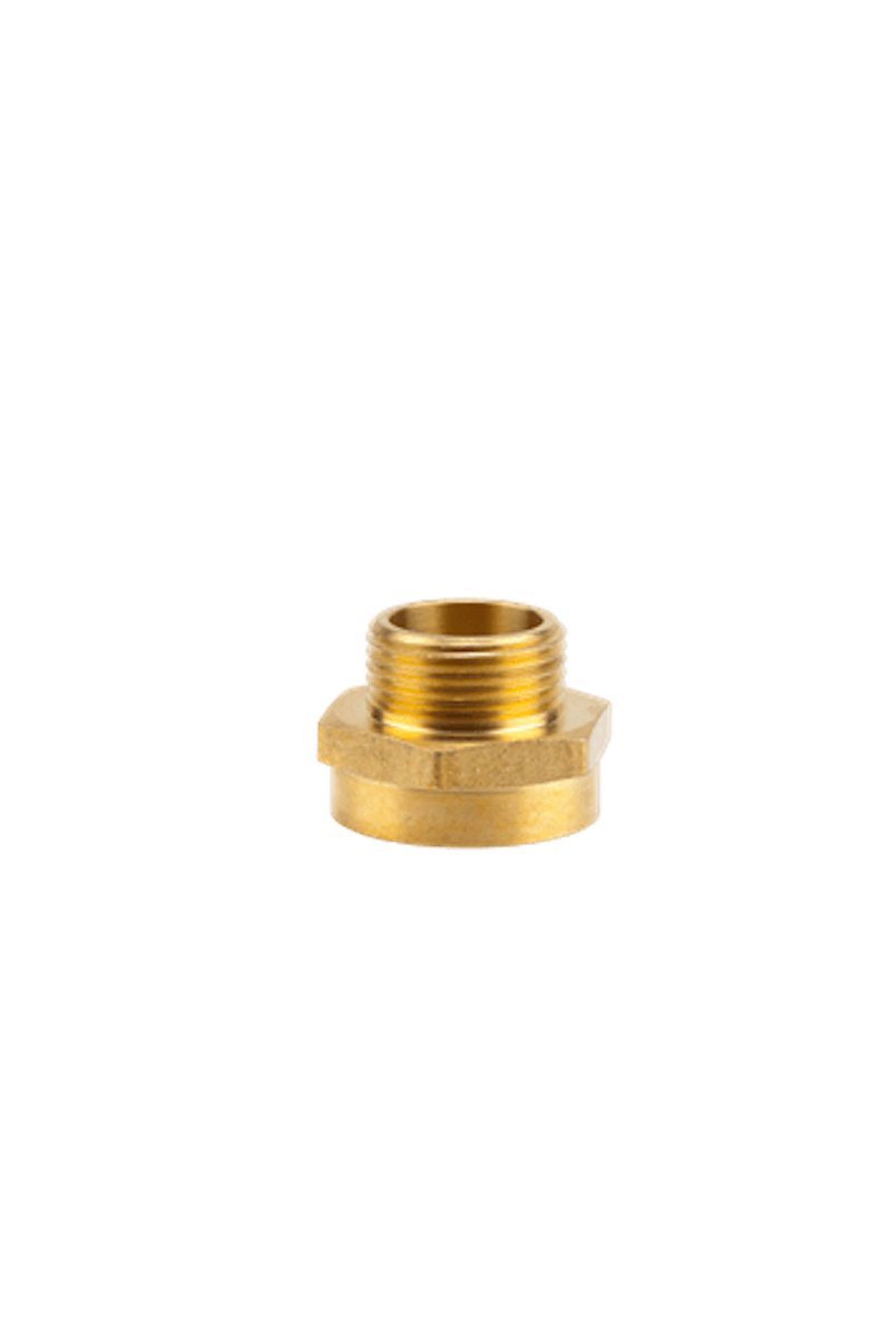 Gardena Messing-Reduzier-Gewindenippel 26,5 (G3/4)-AG / 33,3 mm (G1)-IG von Gardena