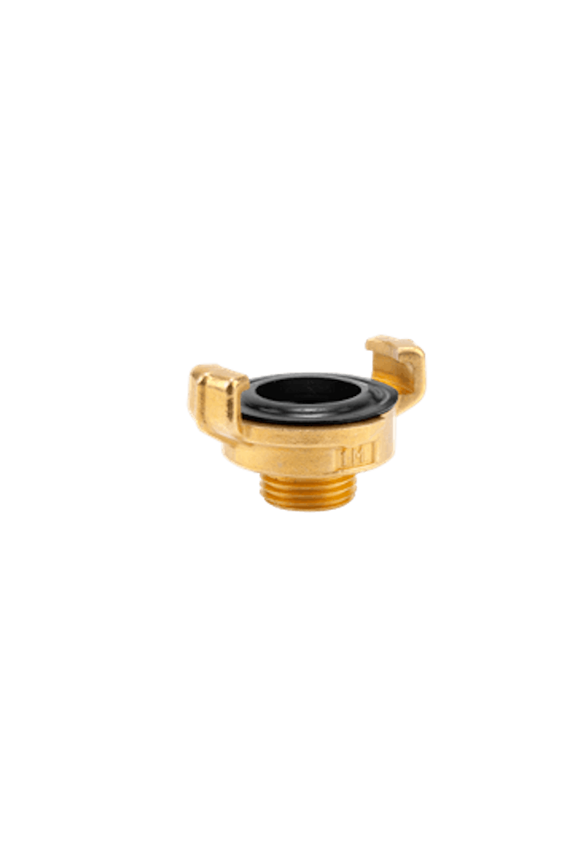 Gardena Messing-Schnellkupplungs-Gewindestück mit Außengewinde, 21 mm von Gardena