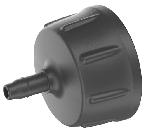 Gardena Micro-Drip-System Hahn-Anschlusstück 4,6 mm (3/16 Zoll) - G 3/4 Zoll: Adapter zur leichten Montage an einen Wasserhahn (G 3/4 Zoll) (13224-20) von Gardena