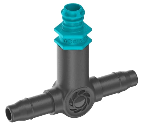 Gardena Micro-Drip-System Reihentropfer 2 l/h: Tropfer für das automatische Bewässerungssystem, für Pflanzen mitähnlichem Wasserbedarf, einfache Verbindungstechnik (13317-20) von Gardena