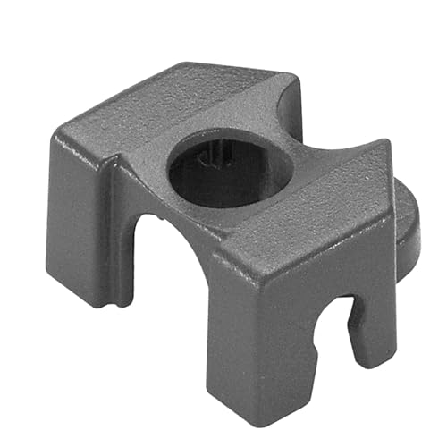 Gardena Micro-Drip-System Rohrklemme 4,6 mm (3/16 Zoll): Rohrhalterung zur Rohrbefestigung auf festem Untergrund und Sprühdüsenfixierung (8379-20) von Gardena