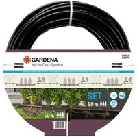 Gardena Micro-Drip-System Tropfbewässerung Set Hecke/Sträucher (50 m) von Gardena