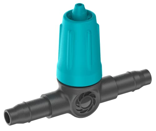 Gardena Micro-Drip-System regulierbarer Reihentropfer 0 bis 15 l/h: Tropfer für Bewässerungssysteme, für Pflanzen mit unterschiedlichem Wasserbedarf, einfache Verbindungstechnik (13315-20) von Gardena