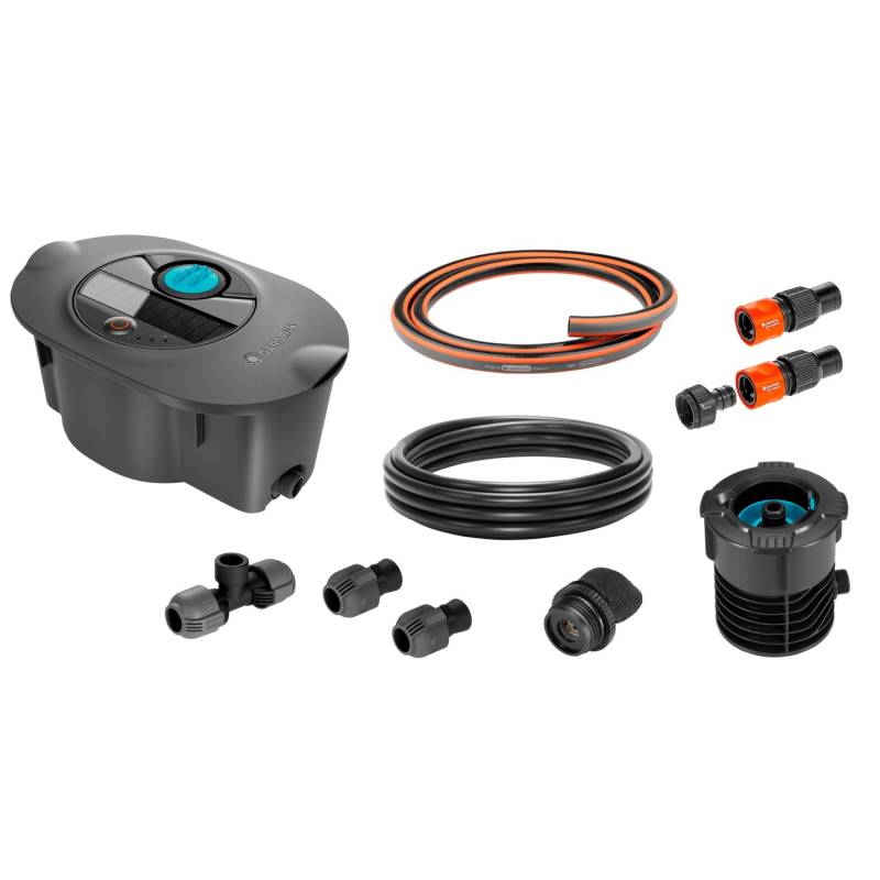 Gardena Pipeline-Bewässerungssystem Komplett-Set AquaPrecise Solarbetrieben von Gardena