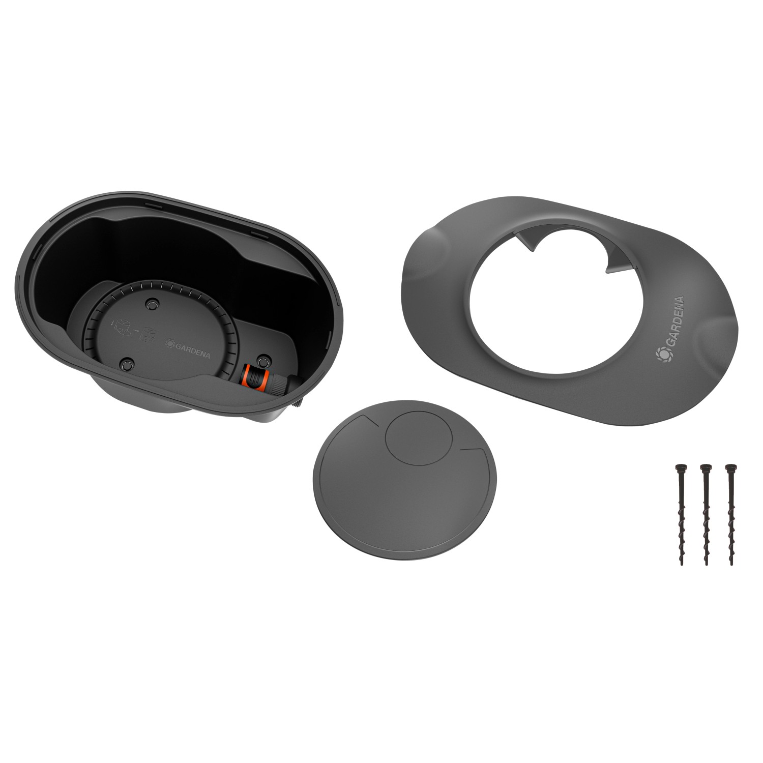 Gardena Pipeline-Set AquaPrecise Underground Box Unterirdisch von Gardena