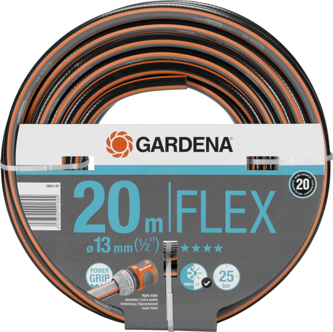 Gardena Schlauch Flex Comfort 20 m 13 mm (1/2) von Gardena