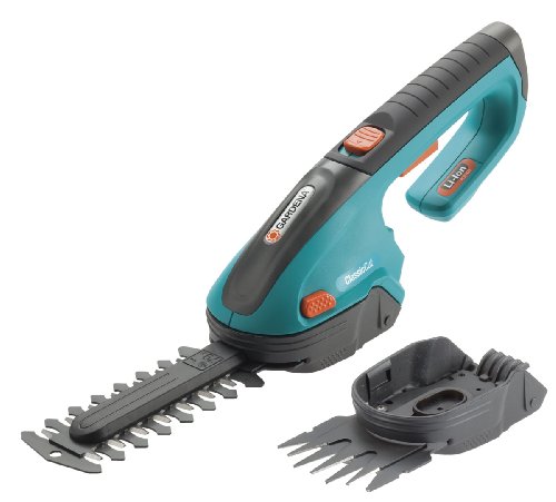 Gardena Set Akku-Gras- und Buchsschere ClassicCut: Strauch- und Rasenkantenschere mit 8 cm Schnittbreite und 12,5 cm Schnittlänge, für bis 800 m Rasenkante, inkl. Messerschutz und Ladegerät (8887-20) Gardena Set Akku-Gras- und Buchsschere ClassicCut: Strauch- und Rasenkantenschere mit 8 cm Schnittbreite und 12,5 cm Schnittlänge, für bis 800 m Rasenkante, inkl. Messerschutz und Ladegerät (8887-20) von Gardena