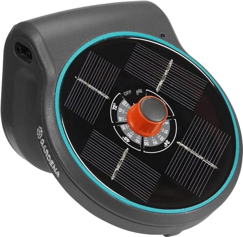 Gardena Solar-Bewässerung AquaBloom Set: Solarbetriebenes Bewässerungssystem für Balkon- und Kübelpflanzen, bis zu 4 m Höhe, Saison unabhängig (13300-20) von Gardena