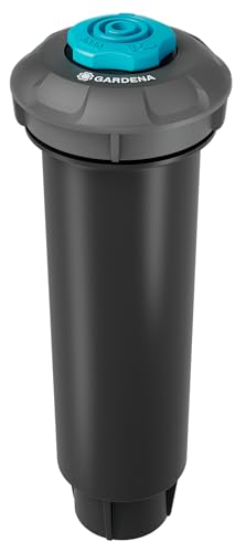 Gardena Sprinklersystem Versenkregner SD80: Pop-up Bewässerungssystem für kleine Rasenflächen bis 80 m², Reichweite von 3-5 m, mit Sprühdüse, 1/2 Zoll Innengewinde (8243-20) von Gardena