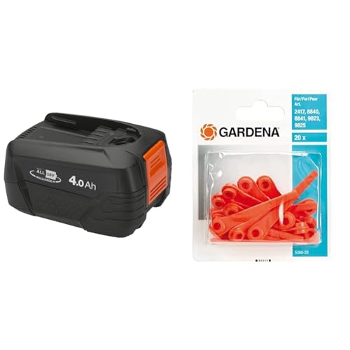 Gardena System Akku P4A PBA 18V/72: Zubehör für viele Gardena Gartengeräte & Ersatzmesser RotorCut: Ersatzmesser von Gardena