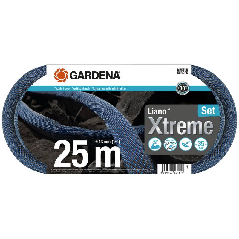 Gardena Textilschlauch 'Liano Xtreme' 1/2" 25 m von Gardena