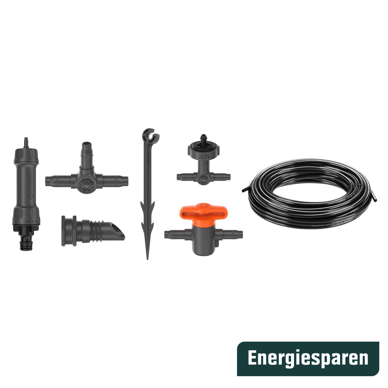 Gardena Tropfbewässerung Set Balkon (15 Pflanzen) Starter Set von Gardena