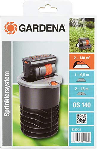 Gardena Versenk-Viereckregner, Mehreren Regnern kompatibel von Gardena