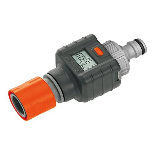 Gardena Wassermengenzähler: Praktischer Wasserzähler zur Anbringung am Wasserhahn oder Verbrauchsgerät, zur Kontrolle des Wasserverbrauchs, mit übersichtlichem Display, batteriebetrieben (8188-20) Gardena Wassermengenzähler: Praktischer Wasserzähler zur Anbringung am Wasserhahn oder Verbrauchsgerät, zur Kontrolle des Wasserverbrauchs, mit übersichtlichem Display, batteriebetrieben (8188-20) von Gardena