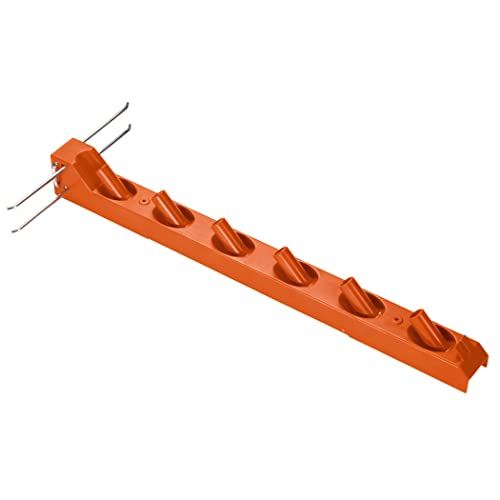 Gardena Combisystem-Geräteleiste: Wandhaken Für Die Aufbewahrung Von 6 Combisystem-Geräten Und Stielen, Platzsparend, Aus Hochwertigem Kunststoff Und Metall, Inkl. Schrauben Und Dübeln (3500-20) von Gardena