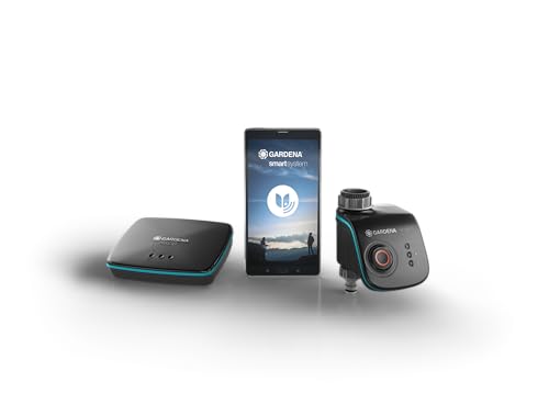 Gardena smart Water Control Set: Intelligente Bewässerungssteuerung, inkl. smart Water Control und smart Gateway, mit Bewässerungscomputer, Pflanzen bewässern per smart App, Frostwarnsystem (19103-20) Gardena smart Water Control Set: Intelligente Bewässerungssteuerung, inkl. smart Water Control und smart Gateway, mit Bewässerungscomputer, Pflanzen bewässern per smart App, Frostwarnsystem (19103-20) von Gardena
